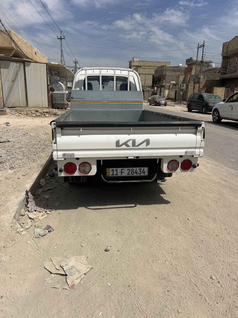 كيانثيه
السلام عليكم كياحمل مفتوح 2700السياره جديده 2024
ماشيه 28الف السياره جديده بسمي السعر 157وبيه مجال 
الشراي يتصل عل رقم مكلف بل نشر 
العنوان بغداد

‭0771 476 1028‬
