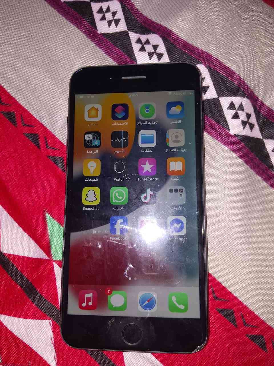 السلام عليكم شباب ايفون 7 بلس للبيع كله على البلاد ذاكره 128 بطاريه بلاديه بصمه اصبع شغاله السعر 100 وبي مجال قليل اتصل الرقم الشراي***********
