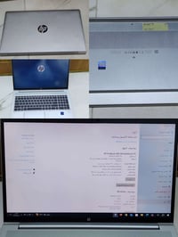 حاسبه hp للبيع نظافة فول مع كامل الملاحقات السعر 550 وبيه مجال قليل تف...