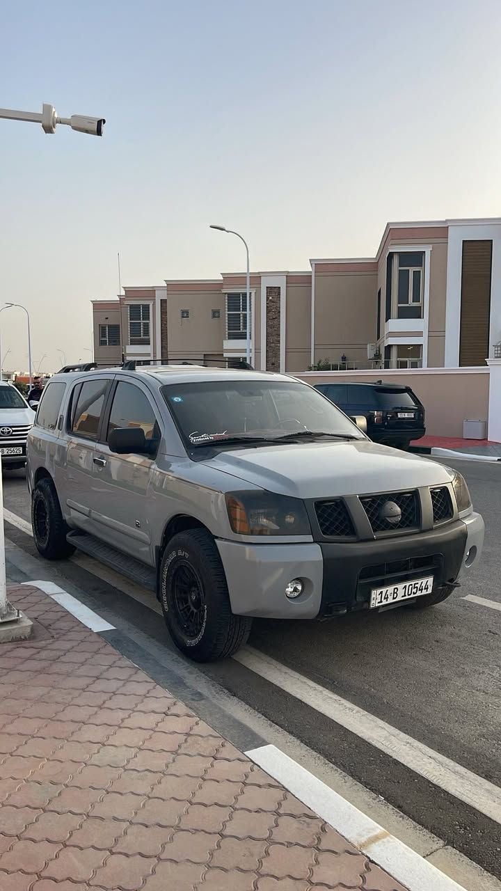 نيسان ارماده ٧ راكب سعر بلاش
رقم بصره اب اسمي الانكليزي الجديد
فول مواصفات لون مميز 
تنته 
تبريد ٣ قطع ثلج
شاشه وكامره 
تحكم كشنات 
ستيرن كاربون اصلي
طخم تاير جديد 
باتري جديد
تحكم ستيرن 
ميموري كارت 
باب خلفي كهرباء وشفط 
منظومة زنون كامله 
السياره جاهزه بدون اي نقص 
مستعجل ع البيع 
مكان السياره بصره مدينة النرجس السكنيه
السعر ٦٨ ورقه وماكو هجي سعر بس مستعجل ع البيع
للاستفسار الاتصال على الرقم ***********
