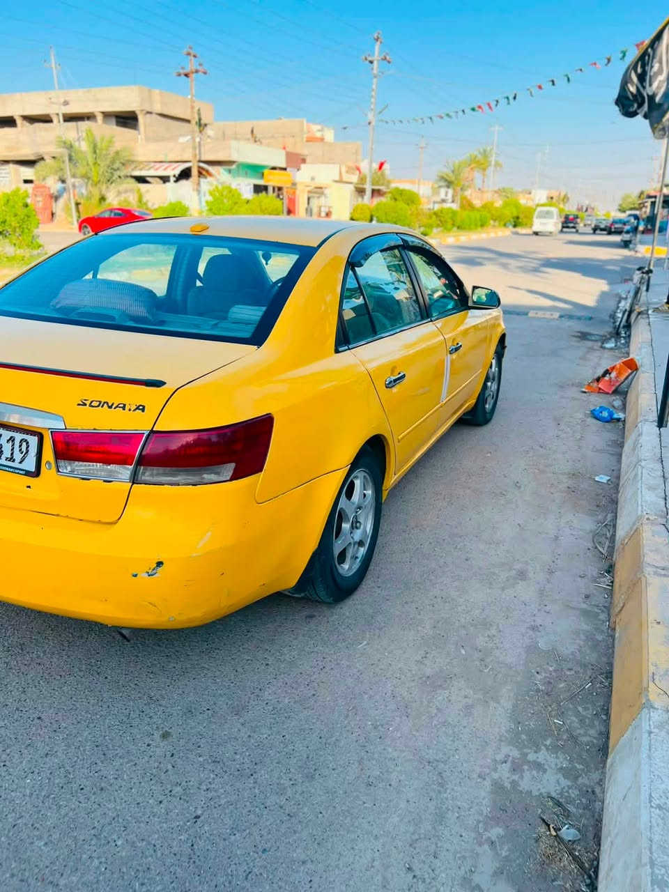 السلام عليكم سوناتا 2007 وارد السيارة ليبل واحد عدة الجامرلغ الامامي كير ومكينة خير من الله رقم ديالى بسمي انكليزي سنوية ل31 هزة جديدة تحويل ثاني يوم مصفرة هيئة وغرامات بيهة طخة بالجامرلغ الامامي مثل ما واضح بصورة السعر 75 وبيهة مجال بسيط  المكان ديالى المقدادية هاتف ***********
