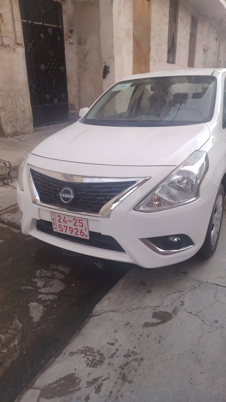 سلام عليكم للبيع نيسان صني هندي 2025 صفر ماشي ٣٠٠  كاتي اثنين جام كهرباء سعرها 126 شراي يتصل ع رقم ***********
