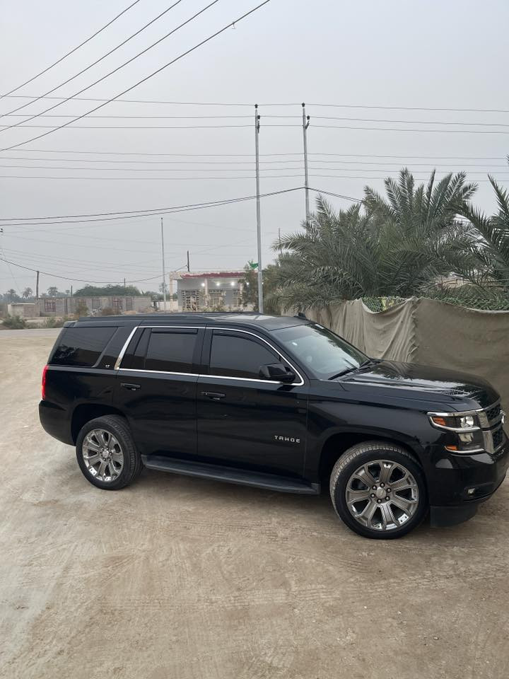 السلام عليكم تاهو Lt 2016 دخول جديد كتاب ضباط 
تقرير وبأمريكا طلع بيه قطعتين صبغ بدون فتح وتبديل والسياره بدون ايرباك
الموصفات
سلايد (فتحة قمارة)
كراسي جلد 
كراسي اثنين كهرباء
كراسي هزار (عند اقتراب السيارة من اي شي)
كراسي خزن (ميموري)
كراسي vip
تبريد 3قطع
رادار
سائق آلي
ماشيه 99ml
كروس سرعة
‏DATA SHOW داتا شو
خمس بصمات
فول تحكم استيرن 
استيرن كهرباء
استيرن تدفئة
شاشة عرض الاعطال
صندوك كهرباء (شفط)
فتح صندوك تلقائيا عن طريق القدم 
نظام السير على الخط
دبل كير (عادي+اوتوماتيك)
دبل حساس (امامي+خلفي)
نظام تحكم بمستوى الضوء الداخلي
مانع تزحلق
پدل كهرباء(تحكم كهربائي بالبريك والبانزين)
نظام فتح الابواب لاسلكياً
فور ويل
شاشة امامية كبيرة اصلية
شاشة خلفية DVD اصلي
كامرة خلفية
نشغيل عن بعد قاصة سرية
اشارة بالمري
مري كهرباء (شفط)
سستم _صوت
داتاشو كبيره
كيجات ديجتال
السعر خاص …
العنوان ذي قار سوق الشيوخ
***********
