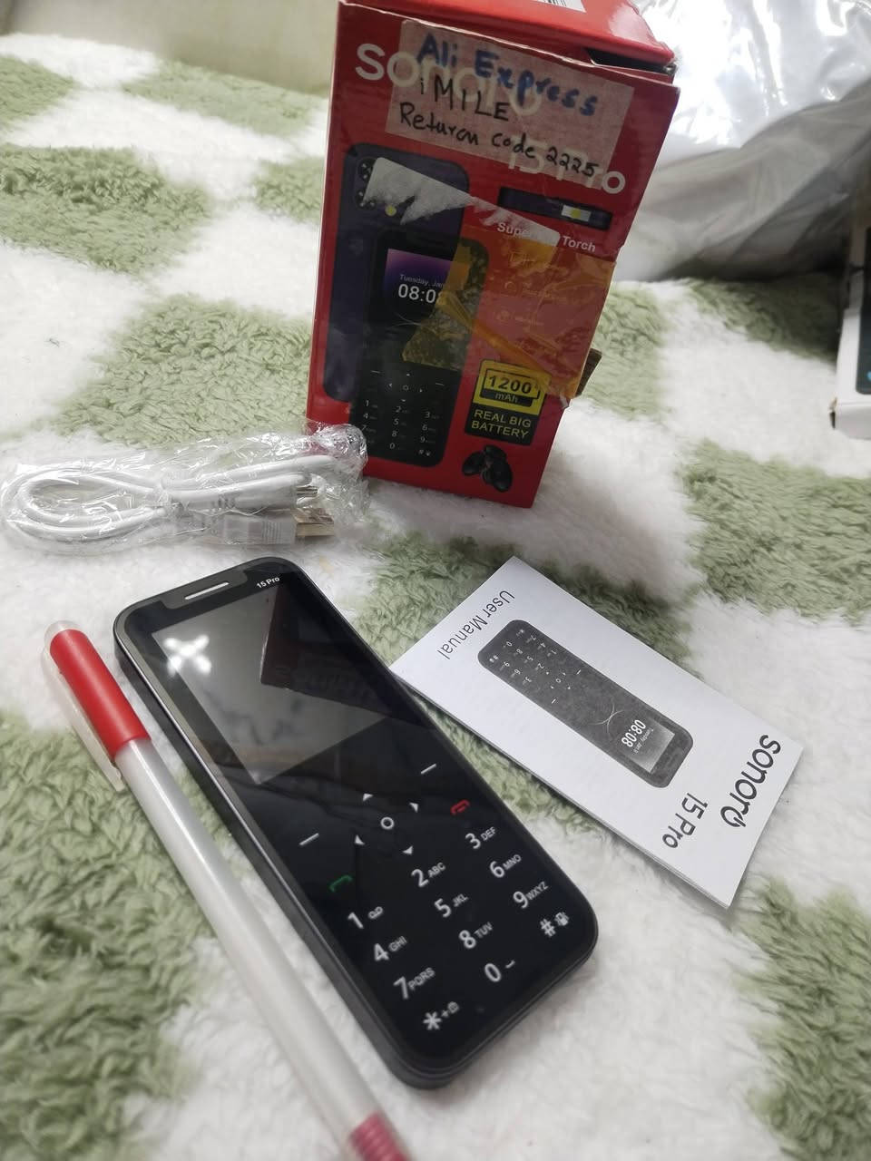 موبايل اتصال وكاميرا ياخذ اربعه سيم كارت عربي مواصفاته حلوه شكله فخم مكتوب ١٥ برو سعره ٤٠ مع توصيل


**إذا كنت صاحب هذا الإعلان وتريد حذفه لأي سبب، رجاءا أرسل رسالة إلى الدعم الفني**