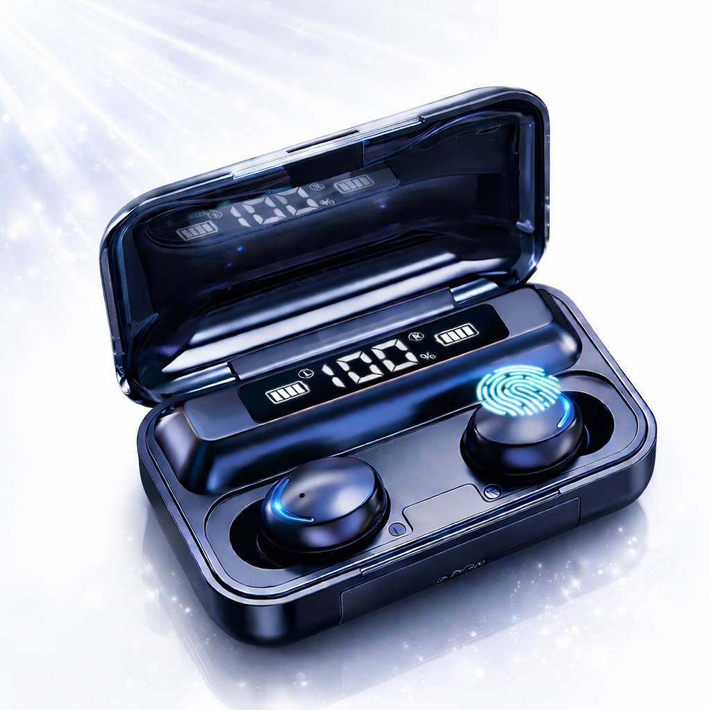 🎧⚡ خلي الموسيقى معاك دايمًا!

سماعات TWS F9-5 لاسلكية بشاشة رقمية وعلبة شحن كباور بانك 🔋اسمع واشحن جهازك بنفس الوقت 
تحكم باللمس، مكالمات واضحة، وسهلة الاستخدام أينما كنت 👜
صوت نقي وموسيقى بلا توقف! 🎶
السعر 14الف والتوصيل مجاناً لكافت محافظات العراق


**إذا كنت صاحب هذا الإعلان وتريد حذفه لأي سبب، رجاءا أرسل رسالة إلى الدعم الفني**