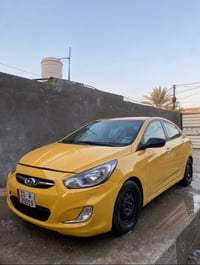 اكسنت 2014 امريكي حادثه جاملغ خلفي وحافة البنيد  رقم جديد وسنوية جديده...