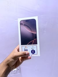 ايفون 16 برو ماكس لون صحرواي بطارية 100 شرق أوسط ماستر 07732317666  ات...