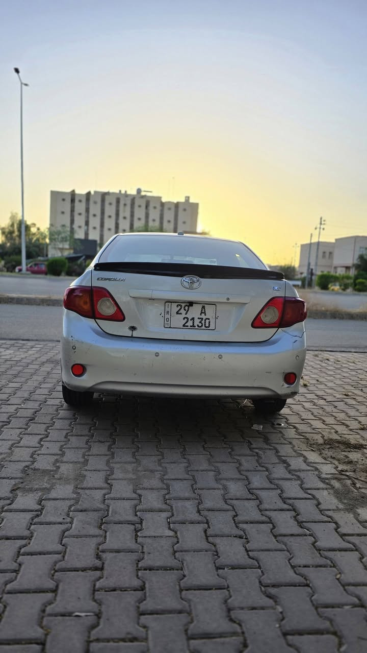 السلام عليكم كورلا 2009 للبيع ضرر موضح بلصور مكان ديالى ***********
