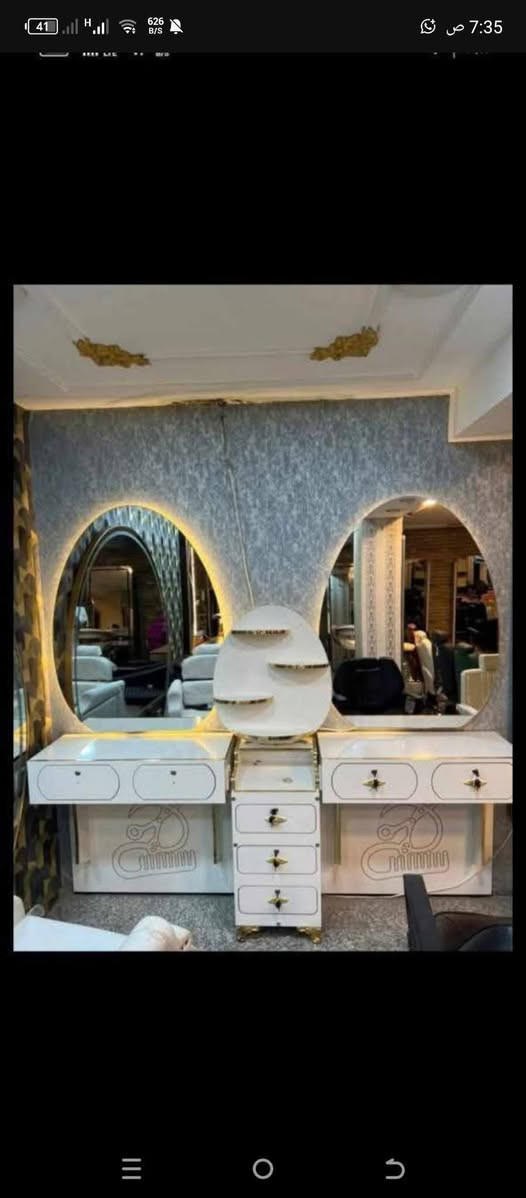 ✨ جدد صالونك بأرقى أثاث الحلاقة!
كراسي مريحة – مرايا أنيقة – وحدات أنيقة للتخزين ✨
📩 احجز تصميم أثاث خاص بك الآن!


**إذا كنت صاحب هذا الإعلان وتريد حذفه لأي سبب، رجاءا أرسل رسالة إلى الدعم الفني**