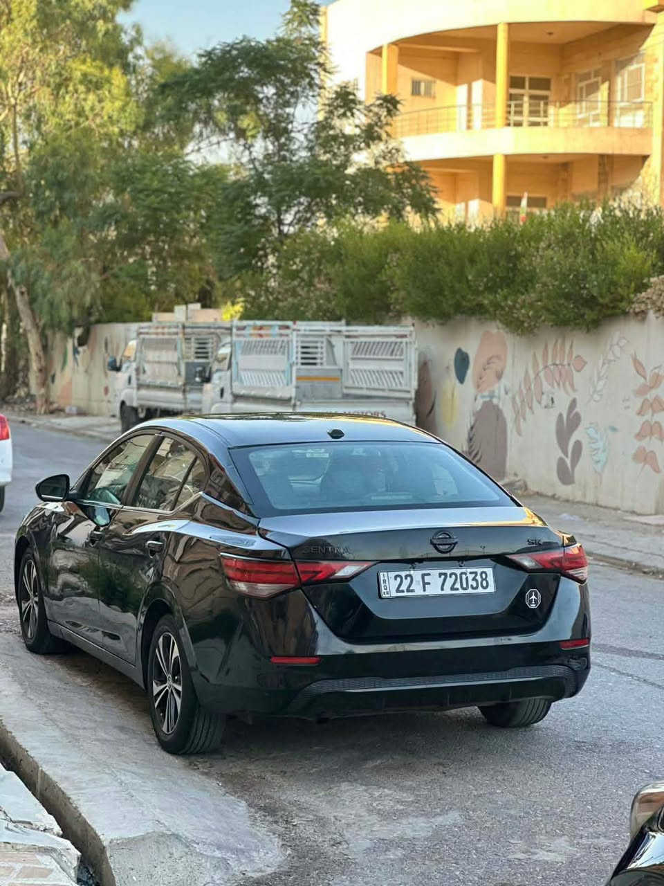 Nissan sentra 2021 sv

 چوار تایەی تازەیە 
بەسمە و شەغال
ئاوێنە ڕادار
سێ مۆدی لێخوڕینی هەیە
Eco🔥normal🔥sport

گیر مکینە و تەبریت بە شەرت
وەکالەو پەنجە مۆر بەشەرت
590 هەزار غرامەی لەسەرە
8 پارچە بۆیاغ 
نرخ:95
ژ.م:*********** أربيل, العراق
