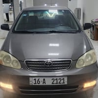 مرخصه صاحب الكروب عندي سياره للبيع تويوتا كورولا نحله 07803209679