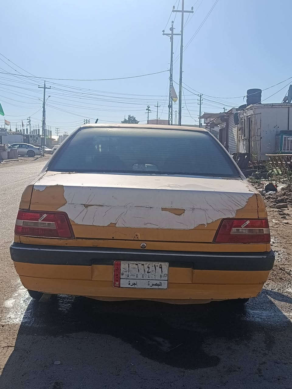 سلام عليكم سياره بيجو 45سياره جاهزه محرك كير تبريد خير من الله مديل16سنويه صاقطه سياره طالع من شركه مامطلوبه ولا ربع سياره جاهزه خير من الله سعر28او بيه مجال قليل رقم***********
