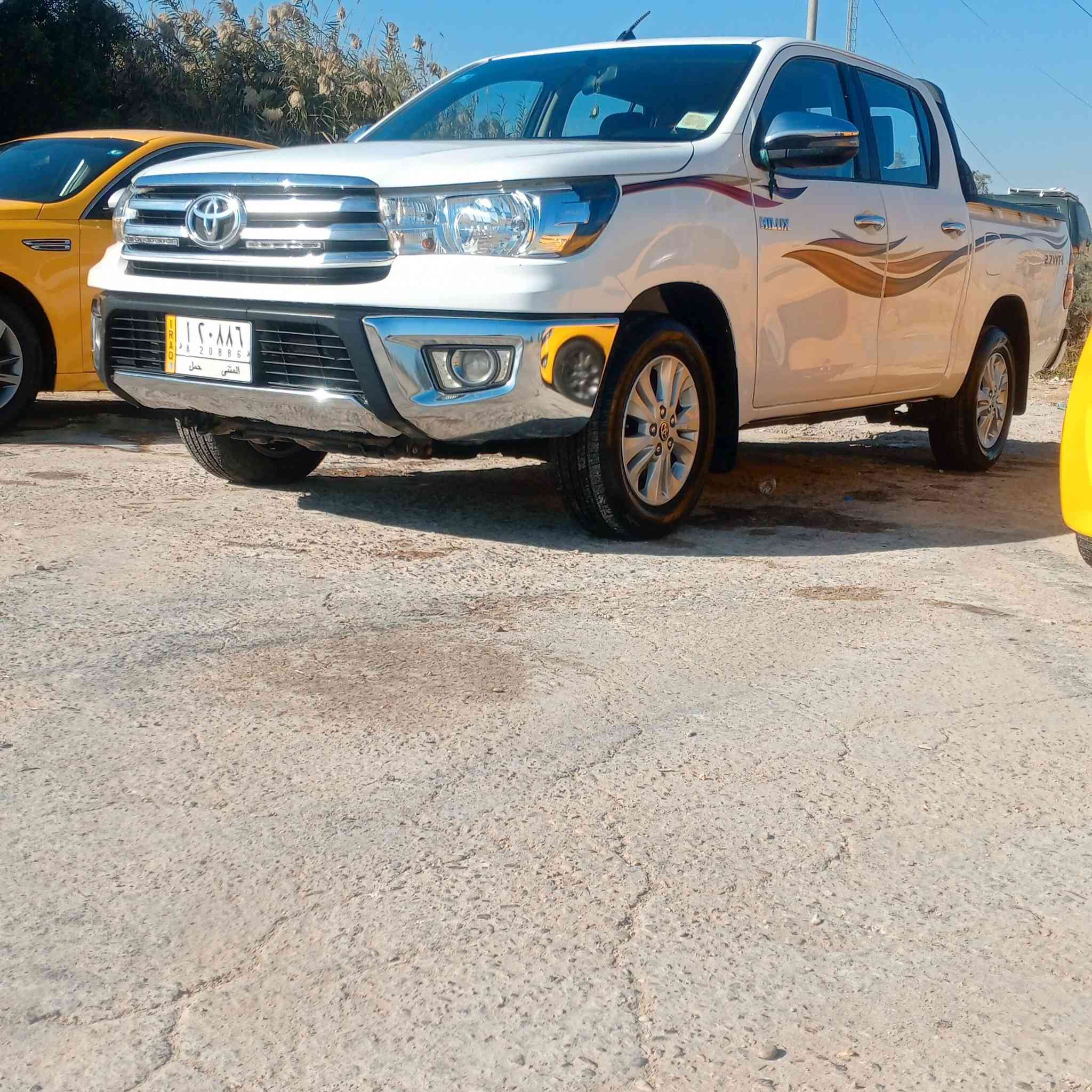 السلام  عليكم. للبيع تويوتا هايلوكس 2020 
كويتي ناصي  كير اوتوماتيك تبريد قطعتين  

سنويه باسمي تحويل ثاني يوم  رقم مثنى سعر 235 وبيها مجال حق الجيه

سونار موجود بصوره سياره جديده ماشيه 140 ألف حقيقي

رقم الهاتف ***********  مكان ديوانيه طريق السنيه
