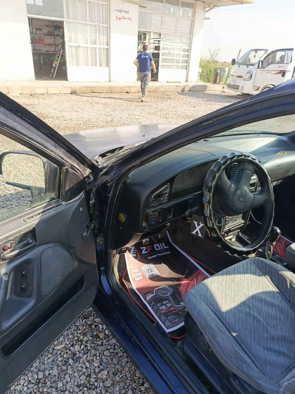 السلام عليكم انتر موديل ٩٥  السيارة نضيفه افرام ممات وضع شركه بيه خيط بخار السعر ٢٦ وبيه مجال مكاني خان بني سعد هاتف ***********
