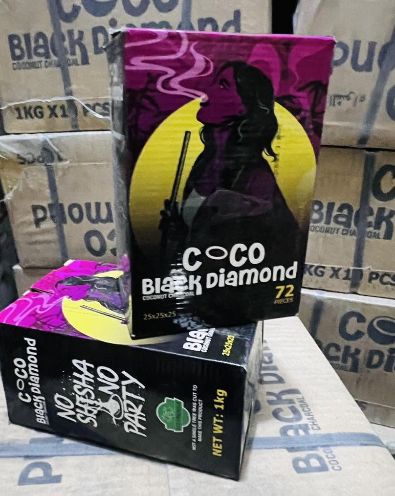 🔥 وصل حديثاً 🔥

فحم جوز الهند الإندونيسي Coco Black Diamond

📦 الكارتون يحتوي على 10 علب
⚖️ وزن العلبة الواحدة: 1 كيلو

✅ جودة عالية
✅ احتراق طويل
✅ حرارة ثابتة
✅ رماد قليل

🚚 توصيل إلى جميع محافظات العراق

📞 للحجز والاستفسار:
***********
***********
