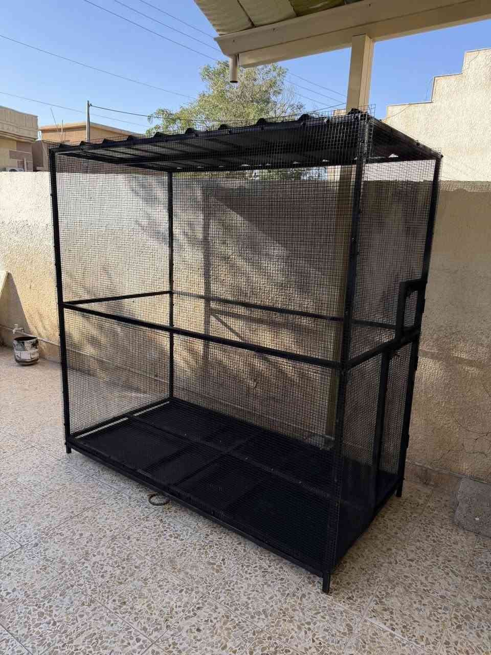 سلام عليكم قفص جديد حديد ما مستخدم 
الطول مترين العرض مترين النزال متر السعر375
مكاني تكريت


**إذا كنت صاحب هذا الإعلان وتريد حذفه لأي سبب، رجاءا أرسل رسالة إلى الدعم الفني**