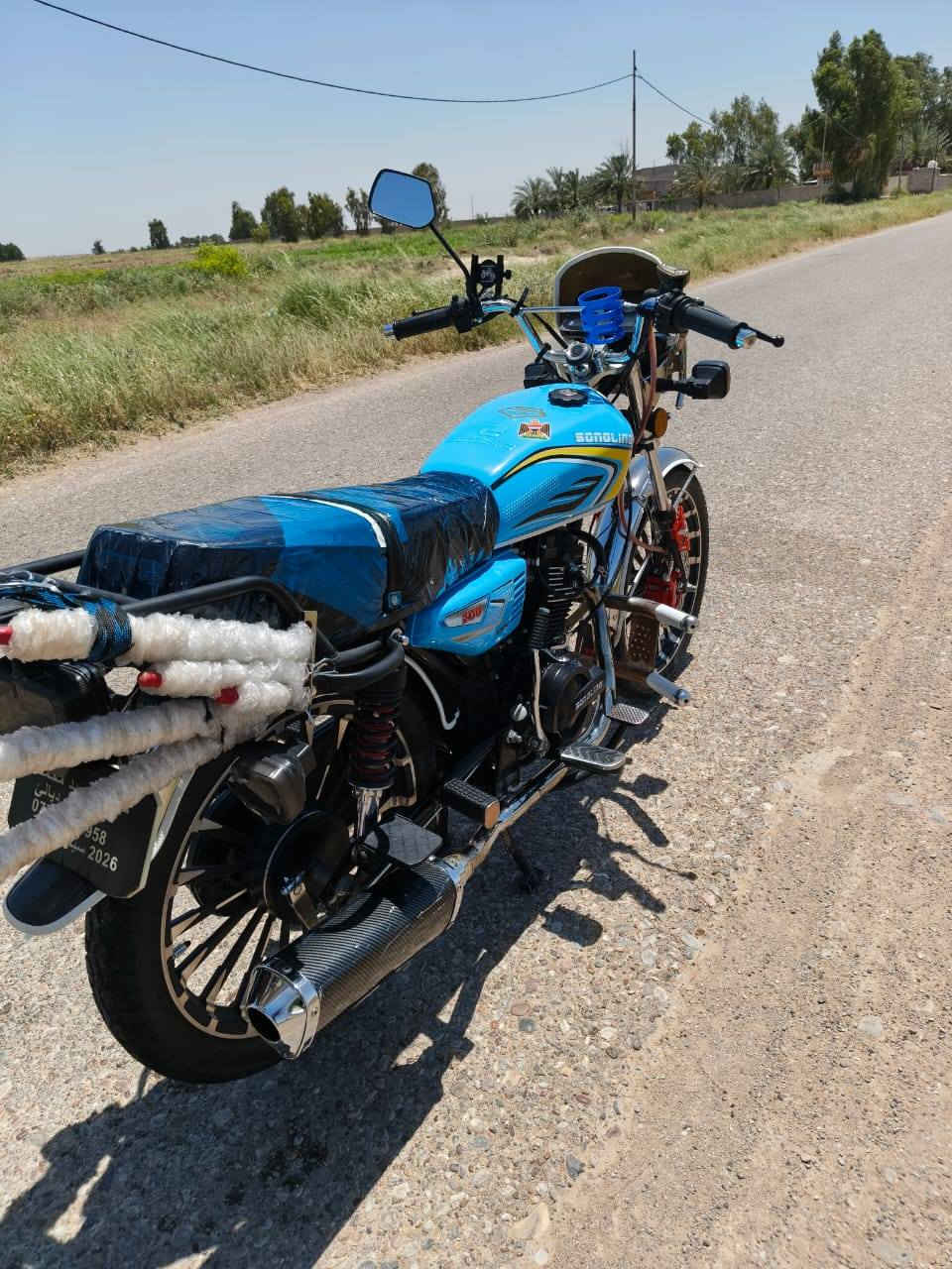 سلام عليكم شباب دراجة للبيع موديل ٢٦ مكينة 200cc العنوان المقدادية قرية البينكاني استفسار على هذا الرقم ***********
