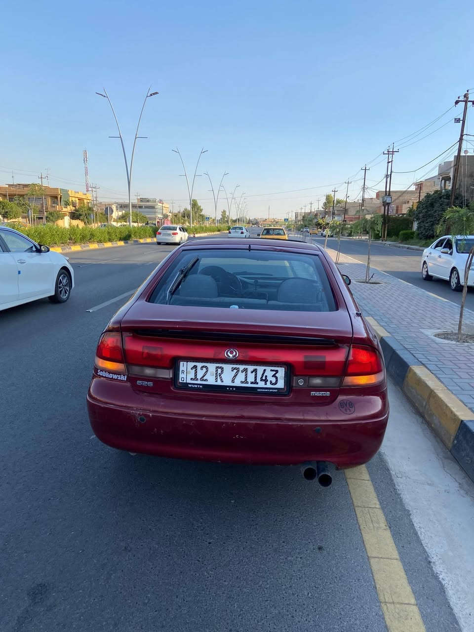 مازدا فاصوليا موديل 93 كير محرك شرط مابي اي عيب امرايات كهربائي كشن كهربائى تبريد ثلج اربع تايرات جديد كل ناقص مابي سياره نضيف جدا بل واقع سنويه بسمنا شرط تحويل سعر 54 بي مجال مكان سياره موصل
مازدا فاصوليا موديل 93 كير محرك شرط مابي اي عيب فقط جاملخ خلفي واحد صبغ امرايات كهربائي كشن كهربائى تبريد ثلج اربع تايرات جديد كل ناقص مابي سياره نضيف جدا بل واقع سنويه بسمنا شرط تحويل سعر 54 بي مجال مكان سياره موصل 
***********
