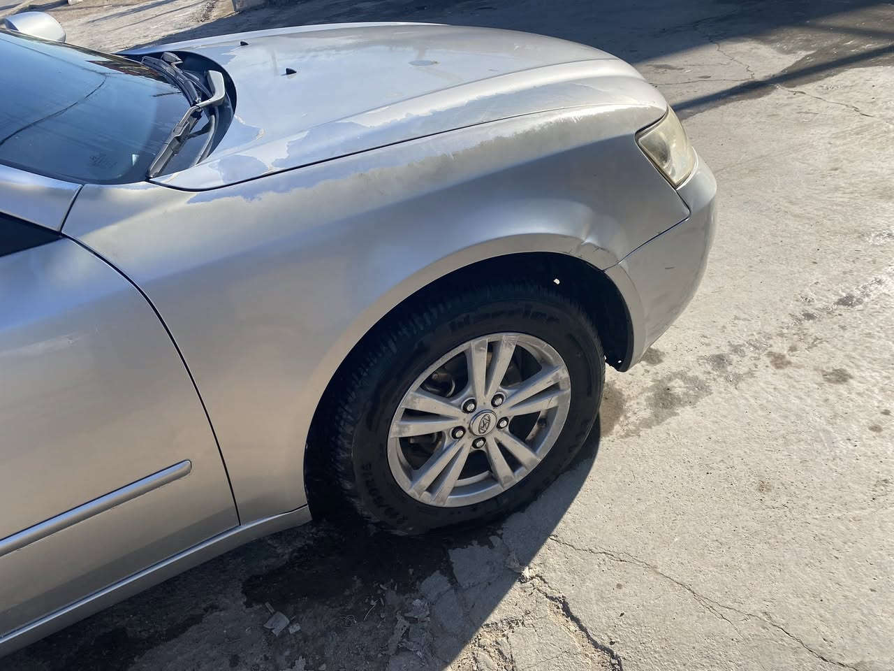 السلام عليكم …
سوناتا 2008 أمريكي 2400 رقم بغداد بأسمي 
محرك كير تبريد حداديه نظيف جدا
حادثها جاملغ خلفي يمنى بدون داخل بيها جراد موضح بالصور ماشيه 166 الف حقيقي 
السعر ( 100 )ورقه وبيها مجال بسيط 
العنوان بغداد العامريه
***********
***********
