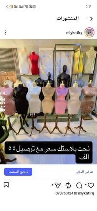 بلاستك • مغلف بقماش • نحت ٥٠