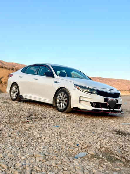 سلام عليكم للبيع 
كيا اوبتما 2016   Ex امريكي رقم بغداد الجديد بسمي سنويه لل 28  محرك 2400 gdi .. السياره بيهه اربع قطع صبغ  بدون لا تكم ولا شي  
 سياره حادثهه خلفي بدووون ايرباك كلهم سليمات بدون  لا لغوود ولا شواصي كلهه مكفووله 
مواصفات 
- شاشه  car play  
- بصمه + تشغيل عن بعد 
- كامره خلفيه دواره
- تحكم ستيرن جهتين 
- ٣ مودات قياده
- نظام ABS
- مثبت سرعه Cruse
- مري شفط + ترحيب
- نقطه عمياء
- حساسات
السياره جديده وعليهه ادامه تايرات جدد وتبريد كله جاهزز
وبالخير ع الياخذهه …
سعر  125 وبيهه مجال بسيط .. مكاني بغداد حي جهاد 
***********
