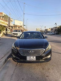 سوناتا 2015  حادث بجم   فئه سبورت فول عدا الفتحه  سعر ١٠٥    عنوان بغد...
