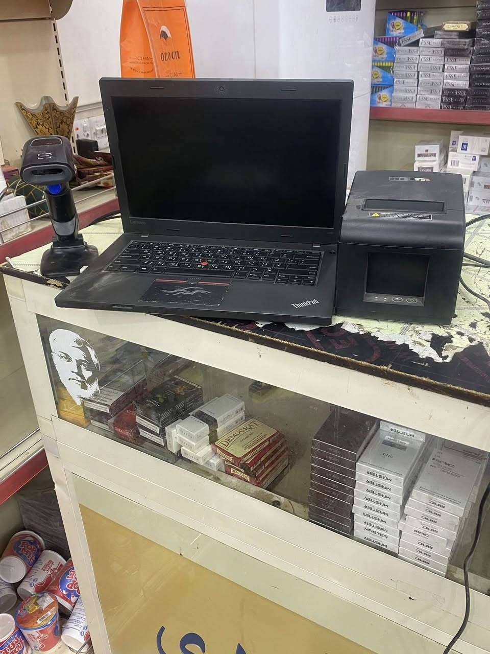 حاسبه لا بتوب نضام كاشير  كامل طابعه وقائر باركود مستعملا ت شهر فقط النضام سبيدو


**إذا كنت صاحب هذا الإعلان وتريد حذفه لأي سبب، رجاءا أرسل رسالة إلى الدعم الفني**