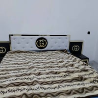 سرير تركي • أزرق • راقي