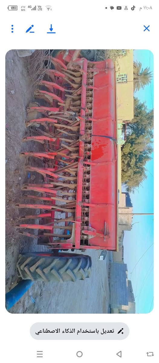 سلام عليكم مكينه فياة 115 ويه معداته للبيع الامكان واسط الحفريه***********
