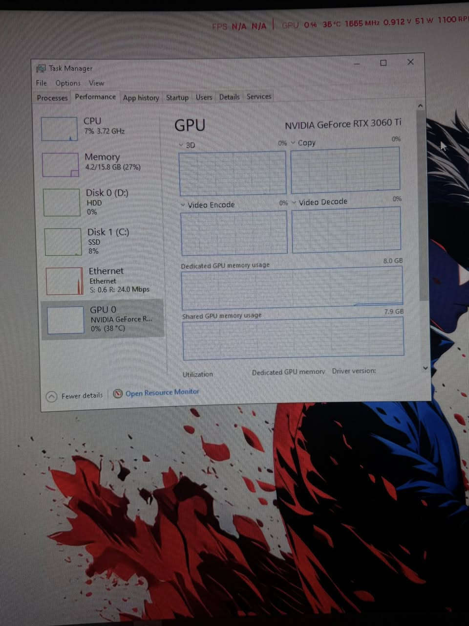 سلام عليكم تجميعة للبيع
Cpu i5 12400f 
M.b h510m asus praim 
Gpu 3060Ti 8g 
Ram 16 3200 2x8 rgb
ssd 256 hdd 1t
pus 650w 
Case apco 4fan
750 الف بيع مستعجل ✅


**إذا كنت صاحب هذا الإعلان وتريد حذفه لأي سبب، رجاءا أرسل رسالة إلى الدعم الفني**