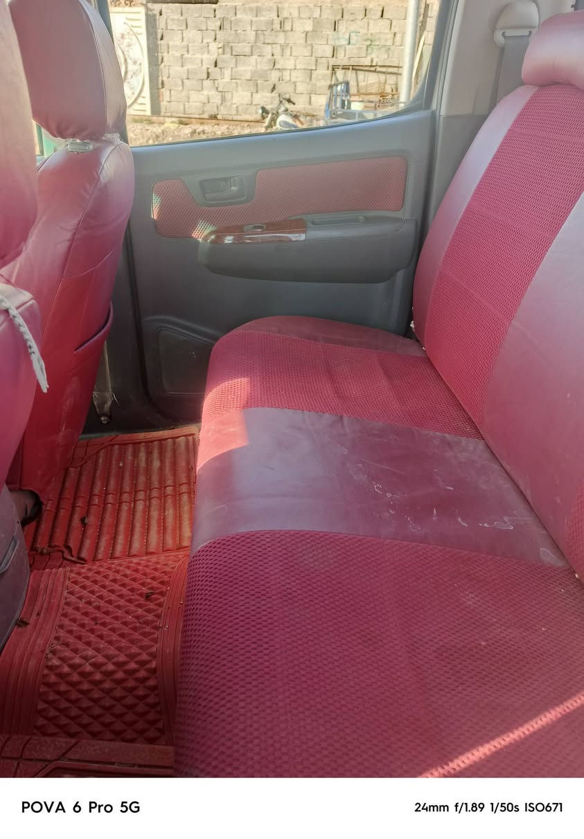 سلام عليكم بيكم هايلوكس للبيع موديل 2014 فور ويل سياره كير ومحرك مكفولات بيه رشات. بارد. رقم جديد سنويه لل29رقم كربلاء سياره بسمنه مكاني بلكوت. ما متواجد خاص. ***********
