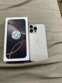 اي فون 16برو ماكس  ذاكره 256 بطاريه 94 ماستر AEA  عربي شرق اوسط السعر ...