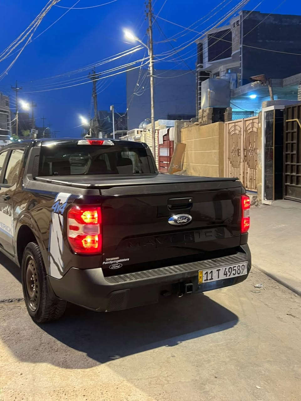 للبيع فورد مافرك 2024 
مواصفات XLT 
محرك 2500 هايبرد و بانزين يعني انسه صرف البانزين 
رقم بغداد بأسمي 
سياره جديده ماشيه 23 ميل 
حادثه طخه خفيفه بالبنيد و مصبوغ نصه فقط
و صور الحادث بالمنشور 
بدون ايرباك بدون دواخل مكفوله 
السعر 175 و بيها مجال بسيط 
للاتصال ***********
