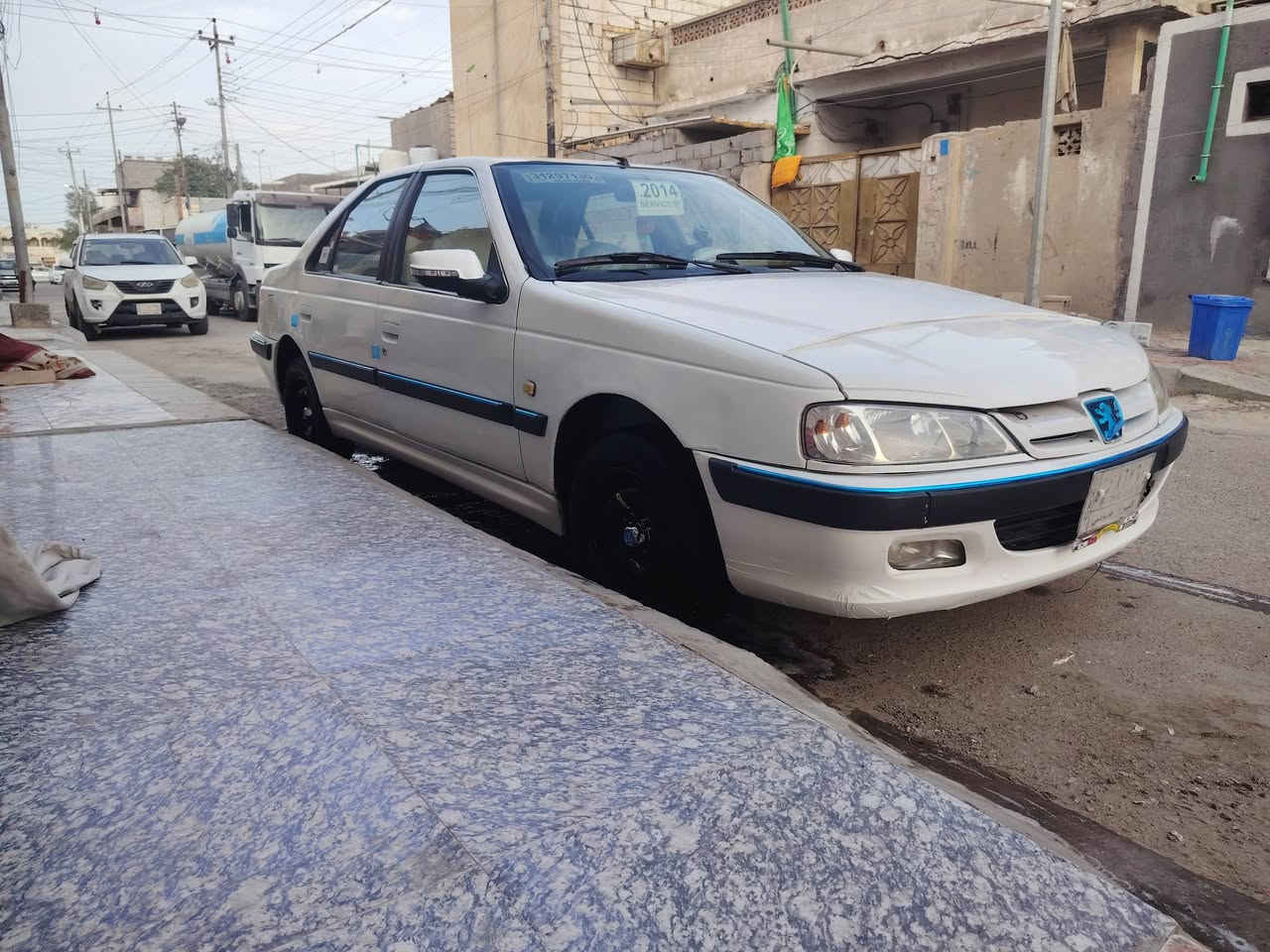 سلام عليكم سياره بيجو بارص مديل ١٤ كفاله كير محرك تبريد حداديه تخم تاير كهرباء ببه رشات صبغ فقط رقم بصره مشروع وطني سياره جاهزه من كلشي سعره ٤٠ بيه مجال شراي مكاني بصره ***********؛؛ تريد وساب هذا رقم ***********
