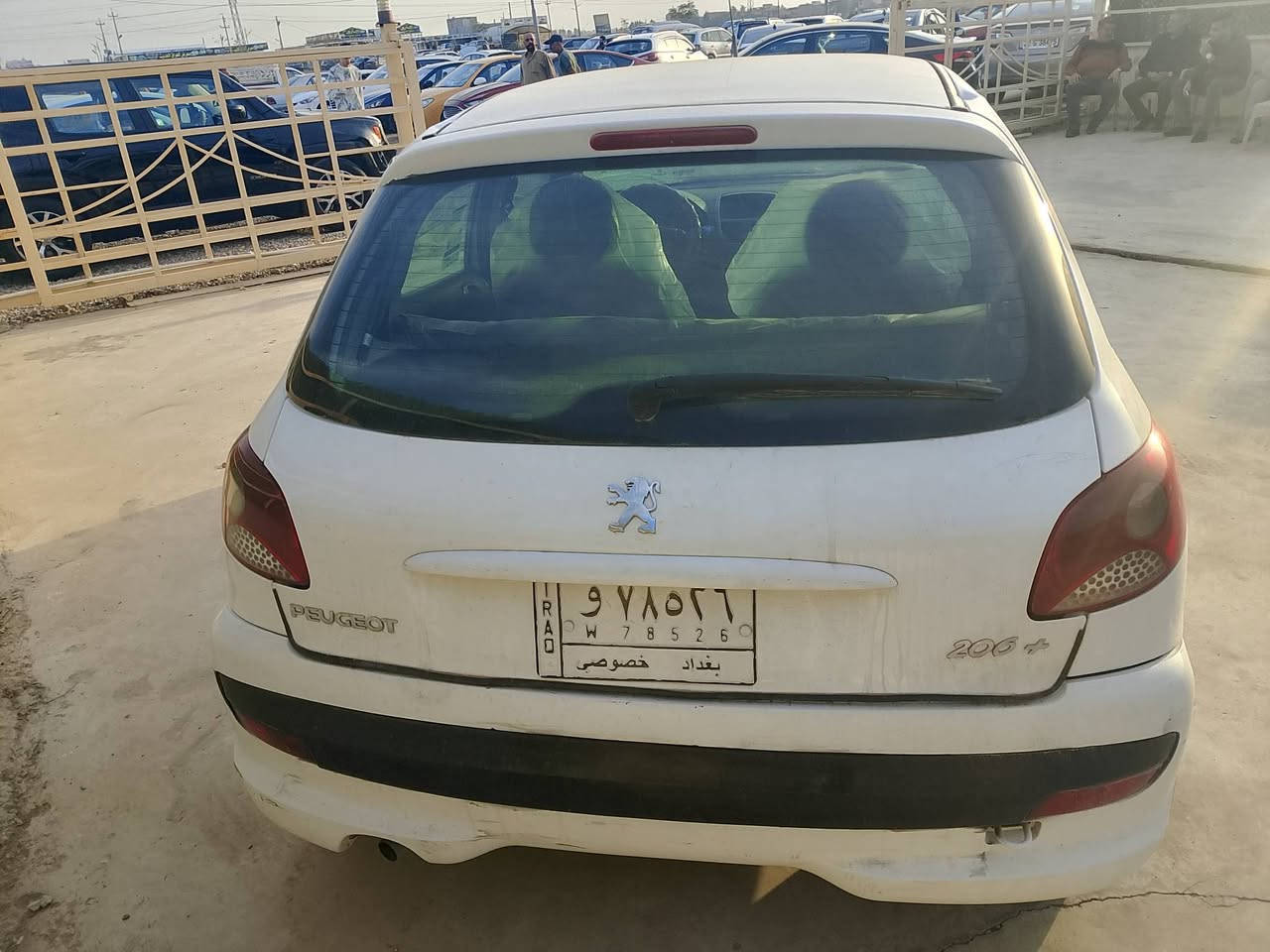 بيجو 206
الموديل 2010
المحرك 2000cc 
أربعة سلندر
گير عادي
بدون صبغ
الموقع ديالى/ناحيه سيف سعد/معرض الشموخ المركزي 
السعر 60 ورقه وبي مجال قليل


**إذا كنت صاحب هذا الإعلان وتريد حذفه لأي سبب، رجاءا أرسل رسالة إلى الدعم الفني**