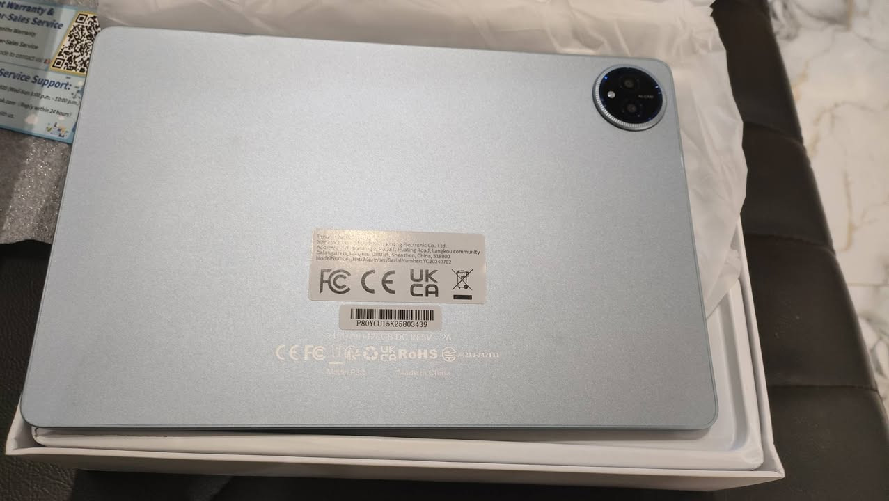 السلام عليكم 
تابلت جديد لووك 
رام 24 ذاكرة 128
السعر 100 ألف 
متوفر توصيل


**إذا كنت صاحب هذا الإعلان وتريد حذفه لأي سبب، رجاءا أرسل رسالة إلى الدعم الفني**