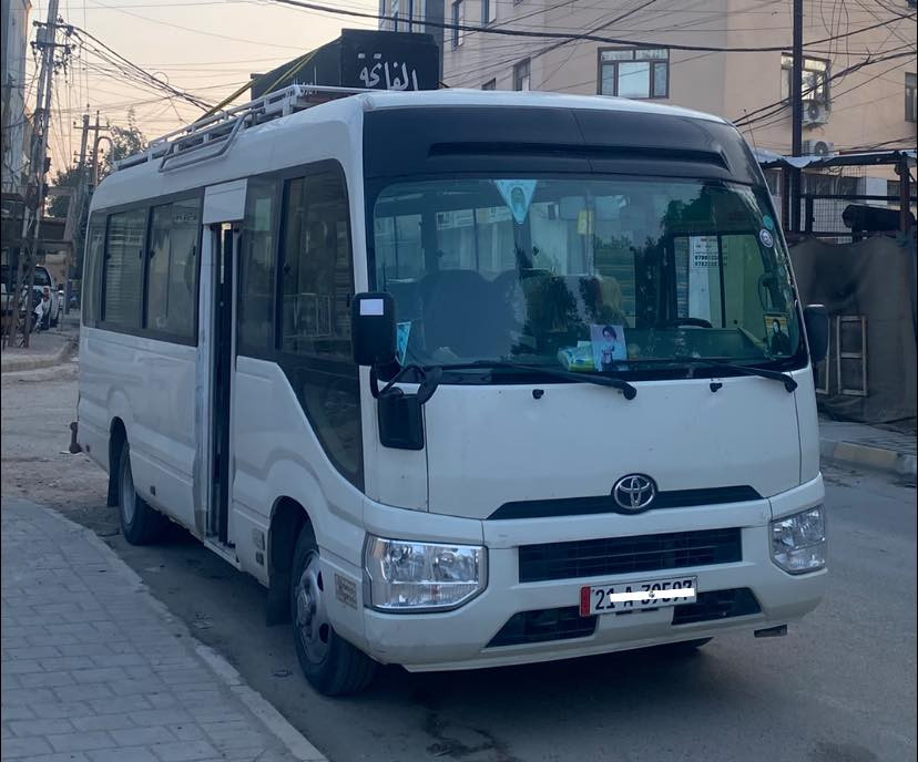 السلام عليكم كوستر البيع موديل ٢٠١٨
1 كير مكينه اكسل كفاله
2صبغ بجم فقط باقي سياره كفالة عام
3 دوشمه عام
4 قلابي 
5 تخم تايرات
6 تلبيسة كشنات محمد بلاسم ￼
7 سبايا درج درع
8 وركه إضافية 
9 تبريد محور 
10 هزة جديدة 
11 سنوية أنتهي ٢٠٣٠
12 سياره خير من الله 
سعر ٤٨٠ و بيه مجال قليل جداً ￼
***********
