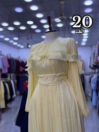 سعر 20✅ #ازياء_مارشملو  فستان اوركزه مشغل من الأمام مبطن بالكامل ترند ...