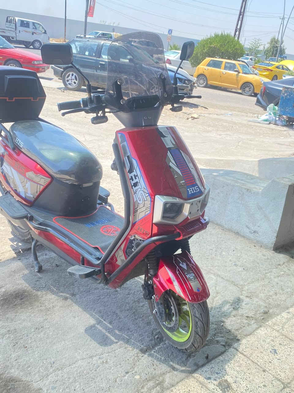 دراجه دراكون لل بيع انطيك باتريات تعبانه سته باتري يوديك وجيبك اذا مكان قريب سعر 500تجي شوفو شرط نضافه فول ما متعوب ‪دبل بصمه دبل سويج بي نضام بك ***********‬
