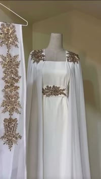 فستان عقد • مقاس ٣٦-٤٢ • نظيف