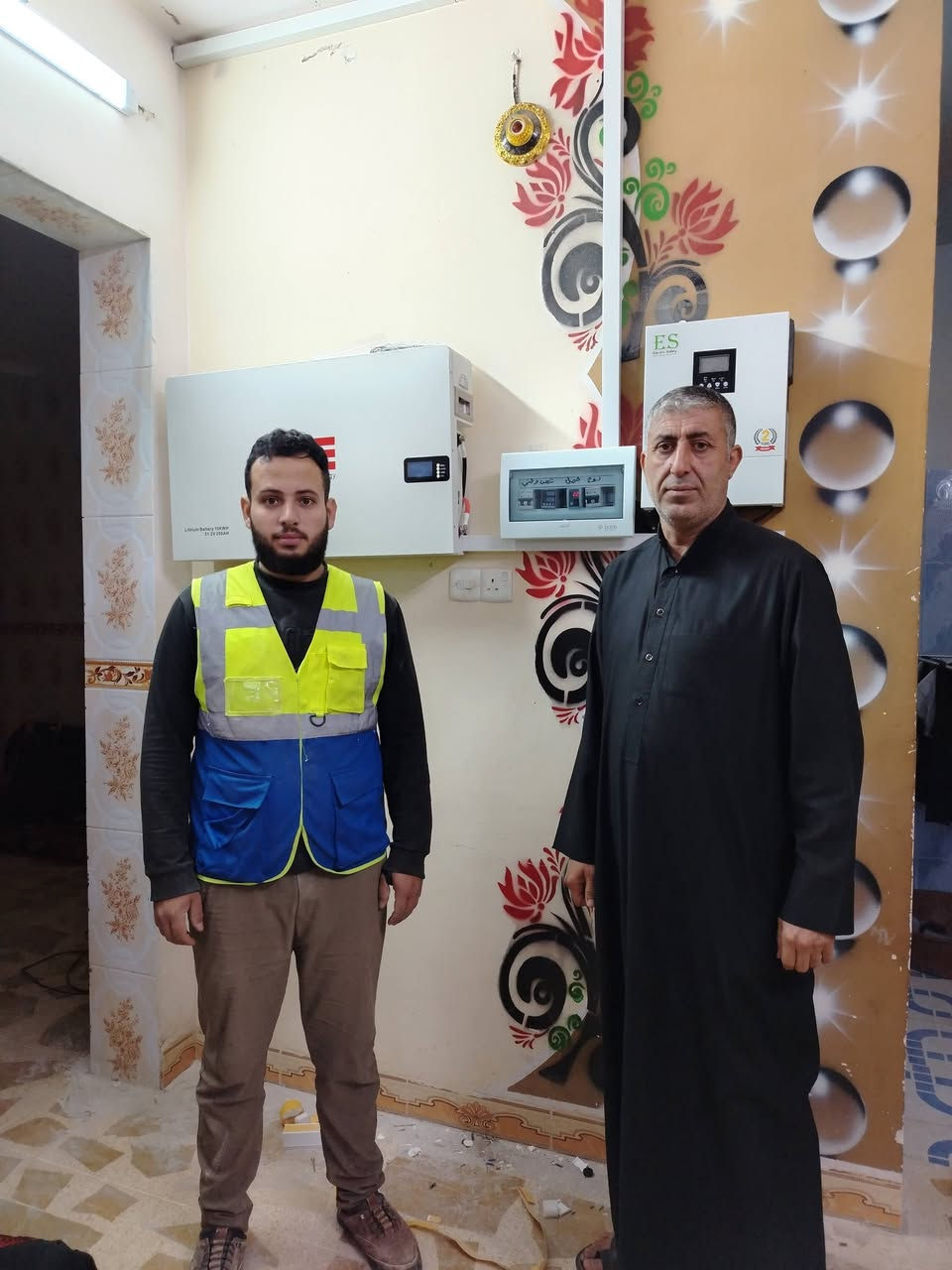 🌙من عروض شركة الحجاب للطاقة الشمسية
تم تنصيبها للعم
                (خليل عويد البردي )
في الشرقاط  📌

    ⚡بقدرة ⚡

10-امبير نهاري ☀️
10_ امبير ليلي 🌕 

🔋 بطارية ليثيوم 10 كيلو من شركة SKE
▪️ عمر افتراضي طويل وأداء ثابت
▪️ أمان عالي وكفاءة ممتازة #ضمان 5 سنة
------------------------------------------------------
⚡ انفيرتر من شركة    6ES كيلو
▪️ أداء قوي وتحمل عالي للأحمال
▪️ مناسب للربط مع بطاريات الليثيوم BMS
   
-------------------------------------------------------
☀️ 5 ألواح شمسية  
▪️ كفاءة عالية في توليد الطاقة
▪️ أداء ممتاز في الأجواء الحارة
▪️ جودة عالمية #ضمان 15 سنة
--------------------------------------------------------

📞 للاستفسار والحجز:
***********

شركة الحجاب للطاقة الشمسية
ثقة • جودة • ضمان
