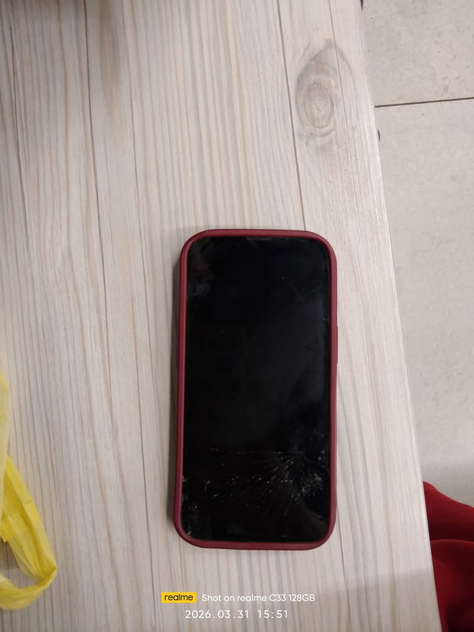 السلام عليكم...
ايفون ١٣ برو للبيع فقط بطارية ٨٨ ذاكرة ٢٥٦ 
لون زيتوني مميز 

شاشة بلادية مفطرة .. ممبدل بي كلشي كلة بلادي 
سعر ٦٠٠ الف وبي مجال 

مكاني بغداد الدورة ***********
