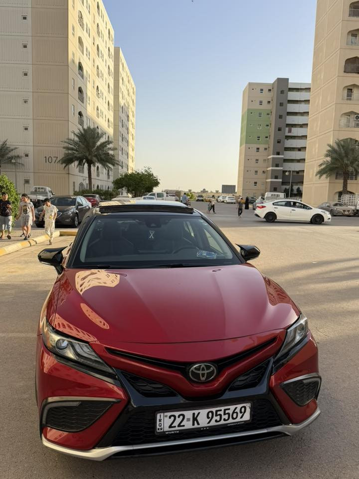 للبيعXSE Toyota Camry 2023 

السياره رقم اربيل الدولي تحويل مباشر 

قبل اسبوع مسويلها هزه وفحص يعني كبل تحويل !

مواصفات : 

1-بانوراما

2-بصمه 

3-كشنات جلد 

4-كشن تحكم كهرباء 

5-لايت زنون + متحسس عالي ناصي

6-محرك 2500🏁

7-تحديد مسار 

8-مانع تصادم

9-شاشه تدعم CarPlay

10-كامره خلفيه ب3 تحكمات 

11-مراية وسطيه متحسسه للضوء العالي 

12-اشاير بالمري 

13-متحسس بالمري الجانبيه عن قرب السيارات 

وبعد مواصفات XSEمعروفه

السياره كلين تايتل بدون حادث بيهه مكانين بارد مال شحن
مرفقات بل سونار السياره بجم كبس بدون اي فت

كفاله عامه
مكان السياره بغداد

225 وبيها مجال وماكو كاميري Xse بهالنضافه والسعر 

***********
