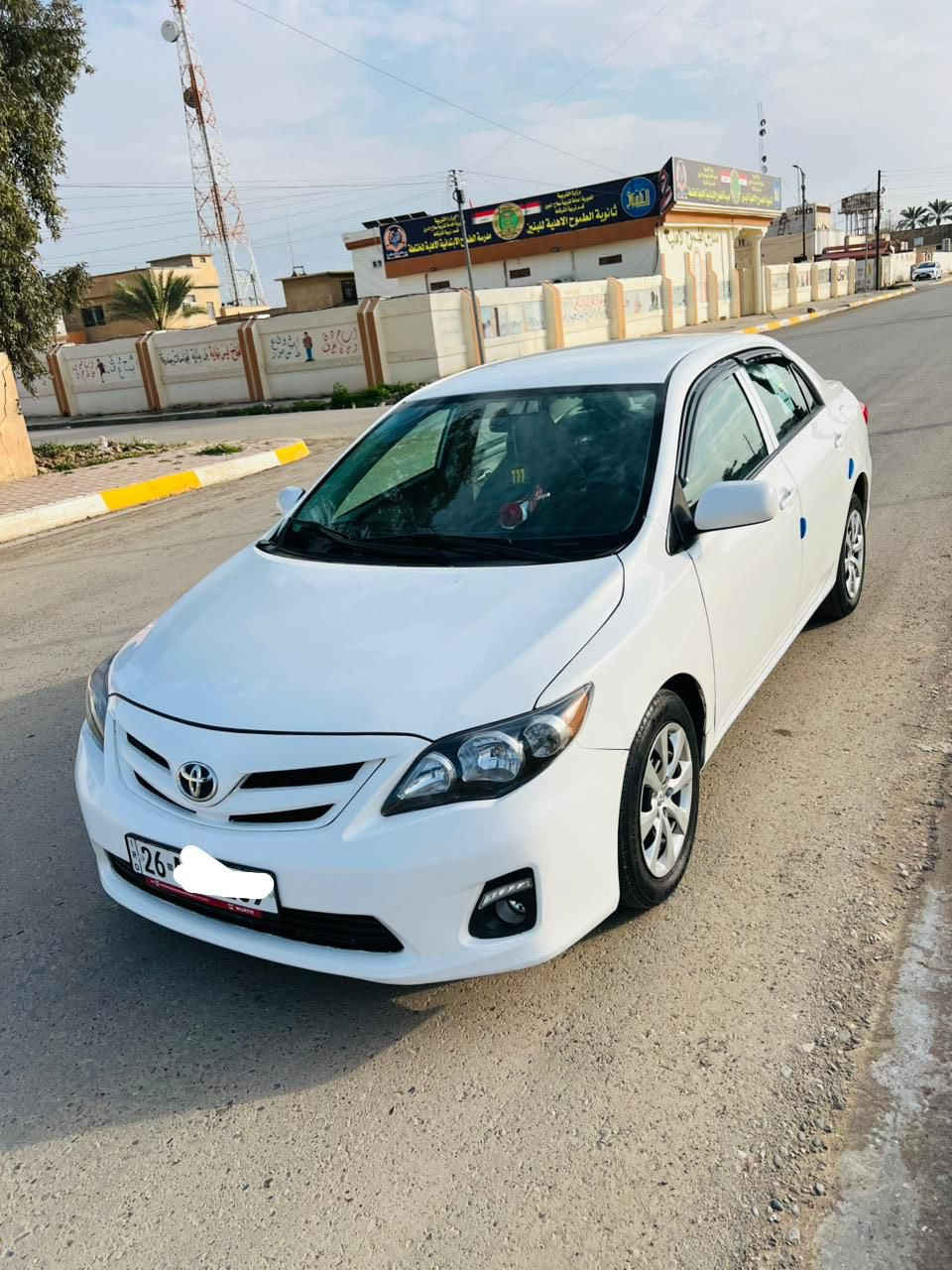 سلام عليكم ورحمة
رمضان مبارك عليكم 
كورلا موديل 2012 
وارد امريكي 
محرك 18 بدون فتح 
الون ابيض 
رقم دولي 26 هزه ورقم جديد 
سنويه لغايه 2030 
سياره جديده بلباكيت بدون شخوط بدون رصعات بدون بارد بدون تكشيط 
صدر خلفي امامي جديد بلباكيت 
تواير اربعه جدد حته السبير جديد 
لايت زنون اصلي: 
كير محرك بدون فتح ماشيه 140 حقيقي 
سياره مال بيت جاهزه من كلشي 
ماتصرف عليه ولو دينار 
دوشمه جديده غلافات ارضيه 
سياره مواصفاته حلوه حساسات خلفيه 
تحكم ستيرن ؛ تبريد تدفئه كلو شغال 
وحله من الصور بعد 🚙🚙 
ضرر ماله قطعتين: 
مكان سياره صلاح الدين شرقاط 
سعره 120       ***********
