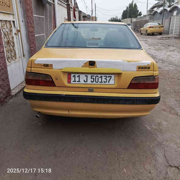 سلام عليكم بيجو بارص موديل 2015
مصفره هيه وغرمات
مكفوله من الضربه والصبغ فقط شبر بل جاملغ الخلفي 
مكينه وكير خير من الله
حداديه 90بل 100
مكان بغداد بوب الشام 
رقم الهاتف ***********
