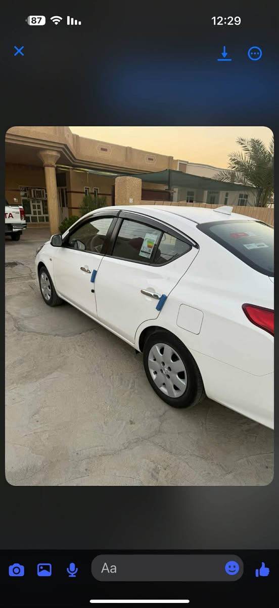 سلام عليكم
للبيع سني هندي موديل ٢٤ ماشيه ٤٢ رقم بغداد نكليزي 
مواصفات يدات نيكل خارجيه قطعه وحده تبريد  جام خلفي جوبي السياره بيها تبديل قطعتين فقط بدون تكم ودواخل باب سايق وباب خلف سايق مبدلات مال تفصيخ شرط بدون قطره صبغ  سعرها ١١٨ وبيها مجال قليل مكانها بغداد


**إذا كنت صاحب هذا الإعلان وتريد حذفه لأي سبب، رجاءا أرسل رسالة إلى الدعم الفني**