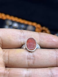 خاتم عقيق يماني قديم   صياغة يدوية  الشراي07727649572  المكان بغداد حي...