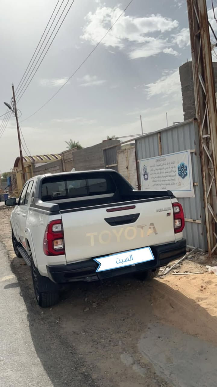 بيكم هيلوكس 2022  GR
رقم اربيل فول مواصفات سياره جديده
السعر ٣٨٠ 
العنوان بغداد زيونه 
***********
