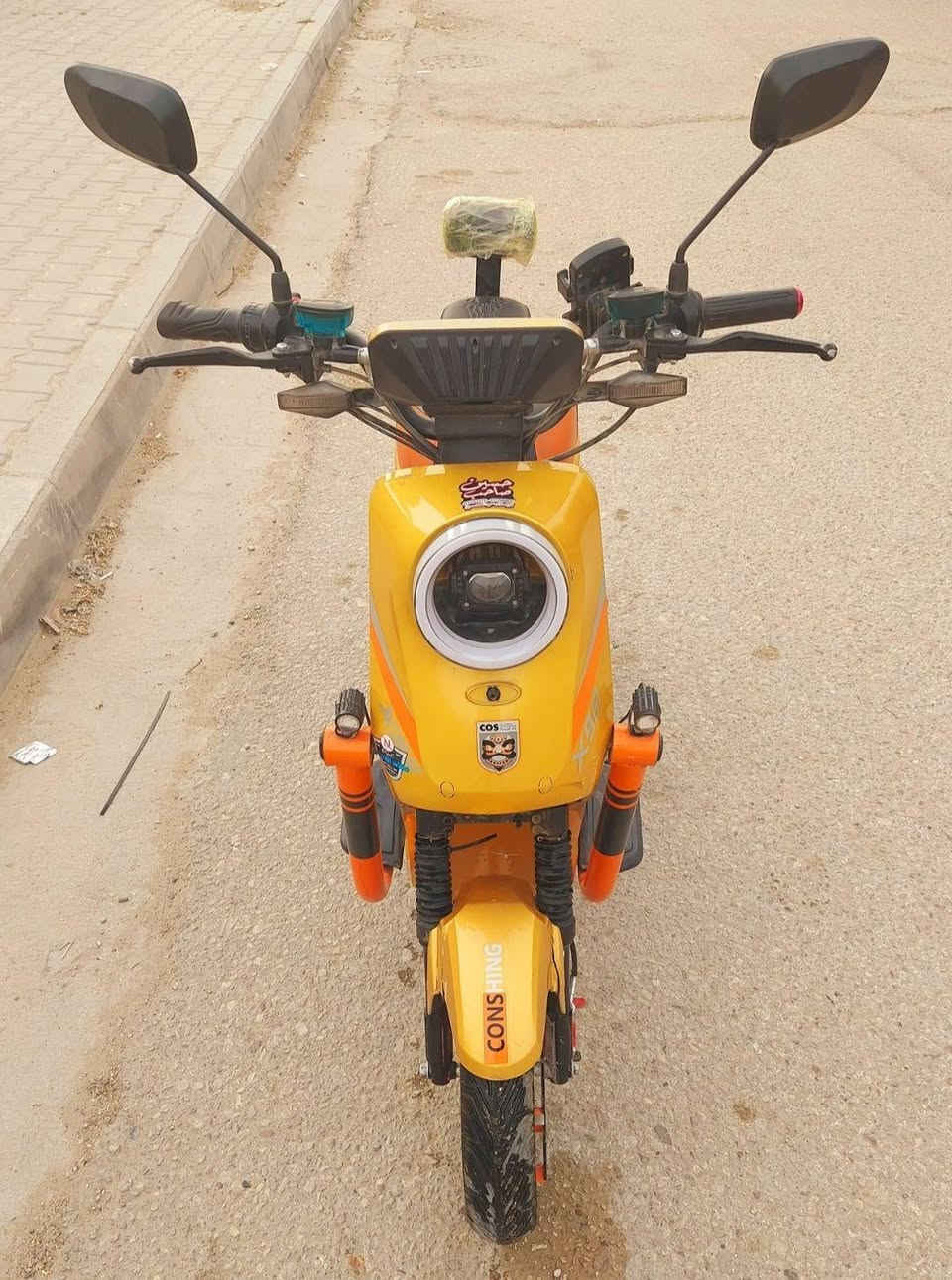 دراجة شحن اكس900 موديل٢٠٢٥ بيها٦بطاريات كبار اربع سرع عقل جوكر كلش نظيفة سعرها  450 الف بيها مجال قليل(***********) العنوان كربلاء قرب الحي الصناعي كربلاء, العراق
