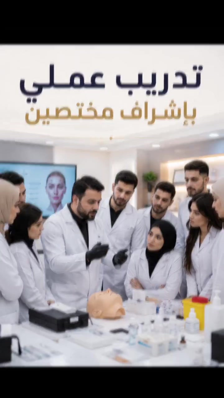 � دورة التجميل اللاجراحي الشاملة
💉 بوتوكس – فيلر – بلازما – ميزوثيرابي – ديرما بن – عناية بالبشرة

🎓 تدريب عملي ونظري بإشراف الدكتورة سولاف الكناني
📍 حضوري وأونلاين
✅ مناسب للمبتدئين والراغبين بتطوير مهاراتهم

📞 للحجز والاستفسار:
***********
واتساب أو اتصال مباشر
اذا ممكن وافق نشر ادمن🫶🏻❤️

